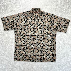 Tori Richard‎ Honolulu Aloha Button Up Shirt Men’s L Tropical Resort Casual USA